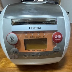 【セット販売】TOSHIBA炊飯器＋SHARP電子レンジ（耐熱皿...
