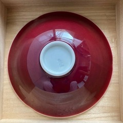 真右エ門　菓子鉢　有田焼　木箱入り  真右衛門の菓子鉢の画像