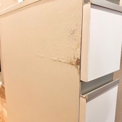 ベルメゾン　隙間収納 ラック　
幅15 奥行55 高さ180(中天板までの高さ85)cmの画像