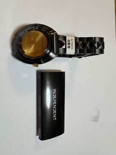 新品未使用（箱無し）INDEPENDENT×DRESSCAMP 自動巻時計　8226-S113547 限定品　400本限定