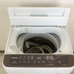 JT10894【Panasonic/パナソニック 6.0㎏洗濯機】美品 2020年製 NA-F60PB13 家電 洗濯 簡易乾燥付の画像