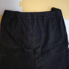 マタニティズボン 黒 秋冬用の画像