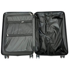 ＊新品未使用＊　スーツケース 黒 65L 4〜7泊用 TSAロックの画像