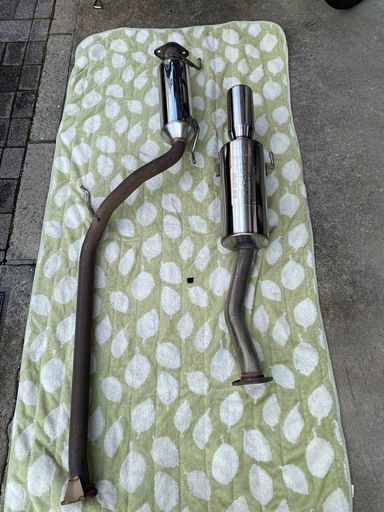 FD2 シビックタイプR フジツボ車検対応マフラー