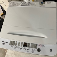 【ジモティー割】ハイセンス 2022年製 6.0kg 洗濯機（I...