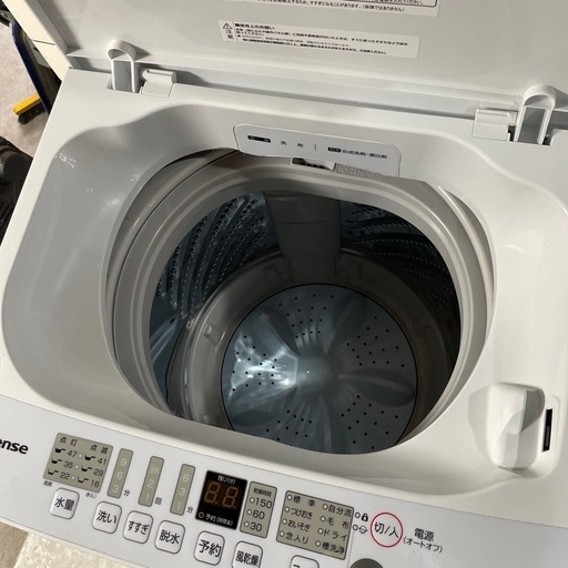 【ジモティー割】ハイセンス 2022年製 6.0kg 洗濯機（ID986）