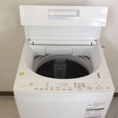 JT10890【TOSHIBA/東芝 7.0㎏洗濯機】美品 2019年製 ZABOON AW-7D7 家電 洗濯 簡易乾燥付の画像