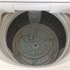 JT10890【TOSHIBA/東芝 7.0㎏洗濯機】美品 2019年製 ZABOON AW-7D7 家電 洗濯 簡易乾燥付の画像