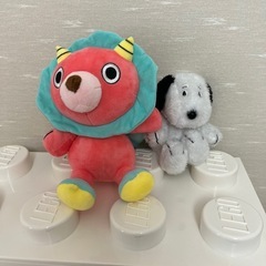 キメラ、スヌーピーぬいぐるみ