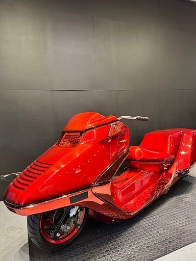 HONDA フュージョン MF02 カスタム エアサス キャンディレッド