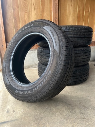 中古タイヤ組み換え無料225/65R17 102H