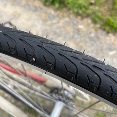自転車2台の画像