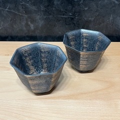 【取りに来ていただける方限定】有田焼　和モダン　お皿ペアセットの画像