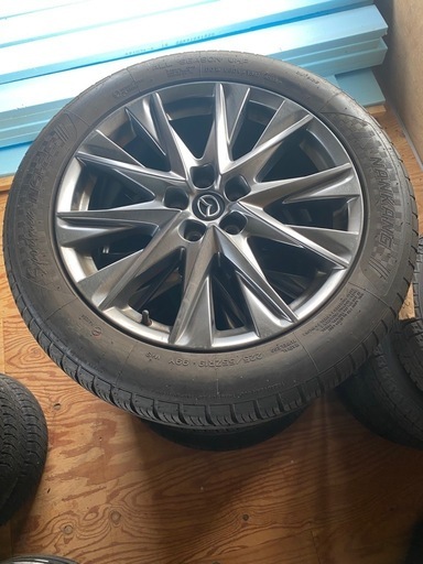 225/55R19 CX-8 アルミタイヤ付き