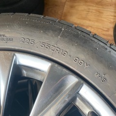225/55R19 CX-8 アルミタイヤ付きの画像