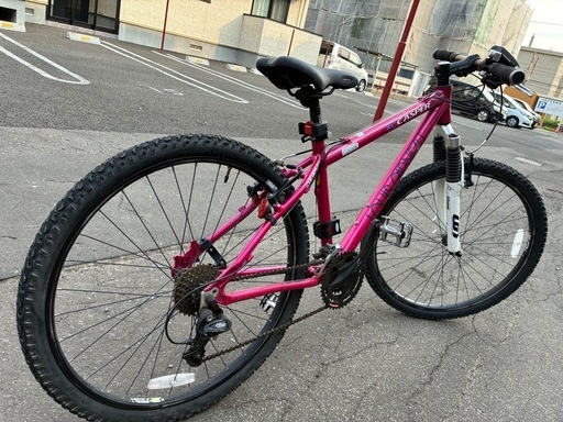 防犯登録解除済み 26インチ 24段切り替え アルミフレーム