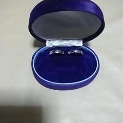 シルバー９２５のペアリング新品未使用品の画像