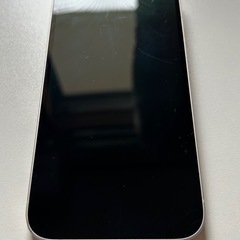 iPhone 14 256gb スターライト SIMフリー 画面ひび割れありの画像