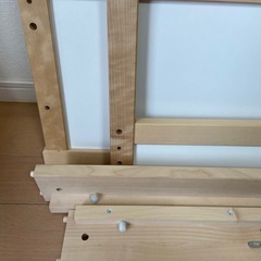 【取引中】IKEA 子供用シングルベッドフレームの画像