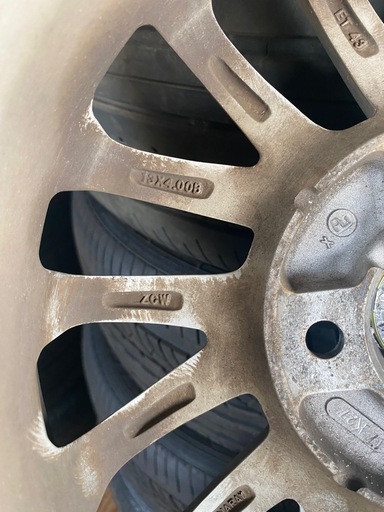 155/65R13 軽自動車　ホイールタイヤ付き