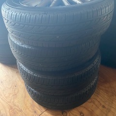 155/65R13 軽自動車　ホイールタイヤ付きの画像