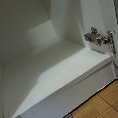 ニトリ レンジ台(フォルムN RE9060G WH）
の画像