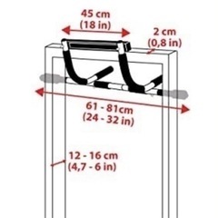 【美品】懸垂バー　筋トレの画像