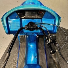 HONDA フュージョン MF02 カスタム エアサス キャンディブルーの画像