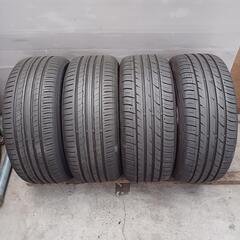 235/50R17　アルミ　タイヤ4本セット　No.218　ホンダレジェンド等　pcd120の画像