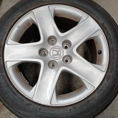 235/50R17　アルミ　タイヤ4本セット　No.218　ホンダレジェンド等　pcd120の画像