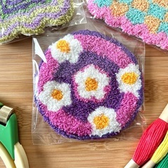 ハンドメイド　コースターの画像
