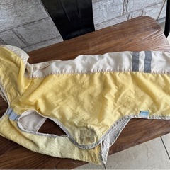 🉐差し上げます❗️🌟BECIK ASU (ベチックアッシュ)   反射板付き  メッシュドッグレインウエア  5～6号サイズ
の画像