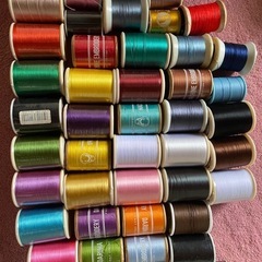 ミシン刺繍糸　　ほとんど新品✨