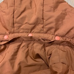 90cm フード付きアウター　裏地ボアの画像