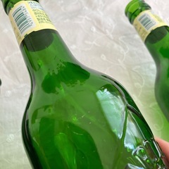 空瓶 キリン ハートランド ビール インテリアに　グリーンボトル 中瓶500ml×12本セットの画像