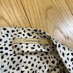 Curensology ドット ダルメ柄 ロングスカート 巻きスカート 38の画像