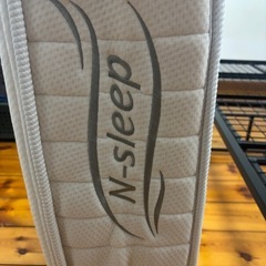 【取引中】ニトリシングルベッドフレーム&マットレスの画像