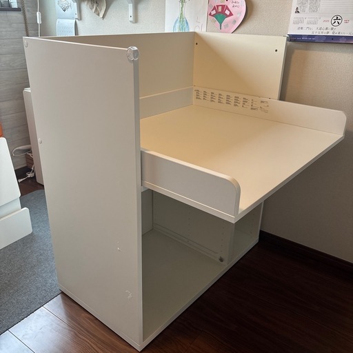 IKEA おむつ替え台/デスク, ホワイト