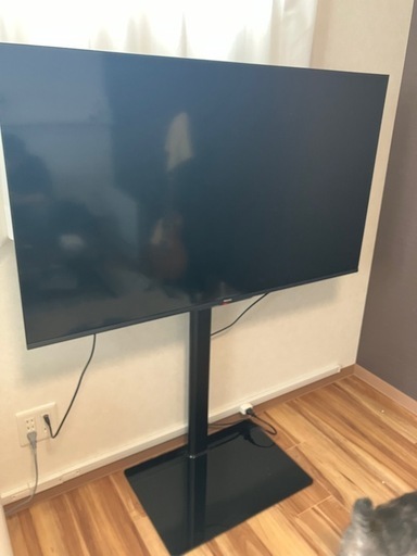4K 液晶テレビ (50インチ)テレビ台付き