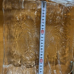 ガラス皿セット　　クラタクラフトグラスの画像