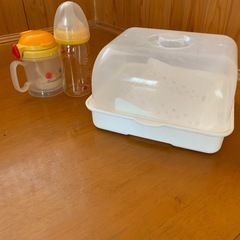 レンジ消毒器　西松屋　中古の画像