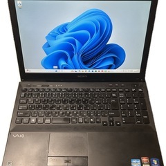 ソニー ノートPC Win11/Office/i5/SSD/8GB/