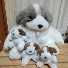 親子のぬいぐるみ