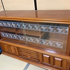 【お話中】和風の棚　キャビネットの画像