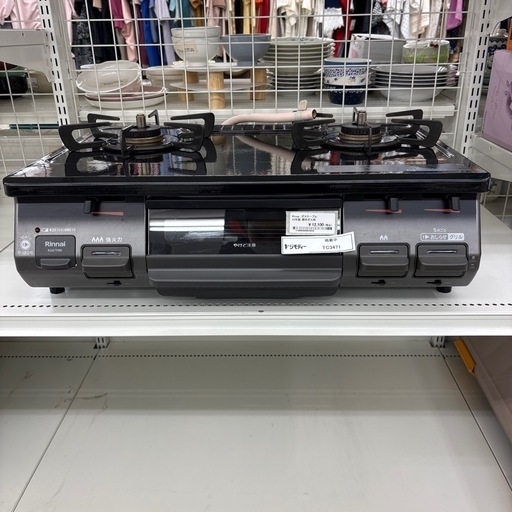 【リユースのサカイ千葉中央店】Rinnai ガステーブル　23年製　都市ガス　TC3471
