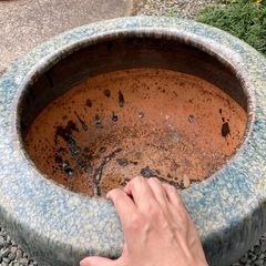 火鉢　水瓶の画像