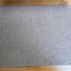グレーカーペット約140cm x 100cm