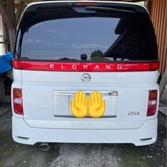 日産　エルグランド　2.5L サンルーフ付き　アウトドアの画像