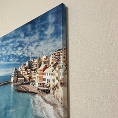 50×50　海外の風景　ファブリックパネルの画像