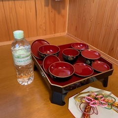 女の子用お食い初めセット　中古の画像
